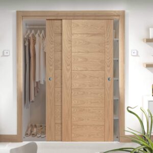 Two Palermo Essential Oak Door