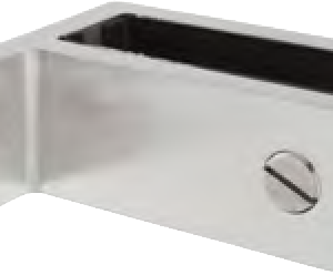 Wall Fixed Glass Connector / Stiffener